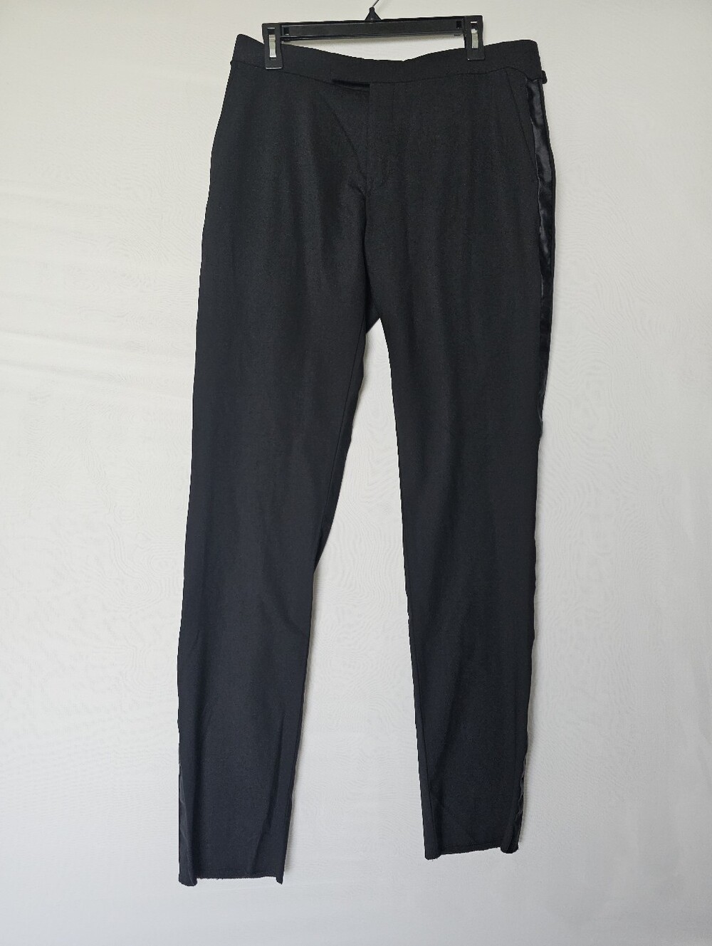 Jack Spade New York Black Tuxedo Trousers Pants Size 32 / Wool Blend